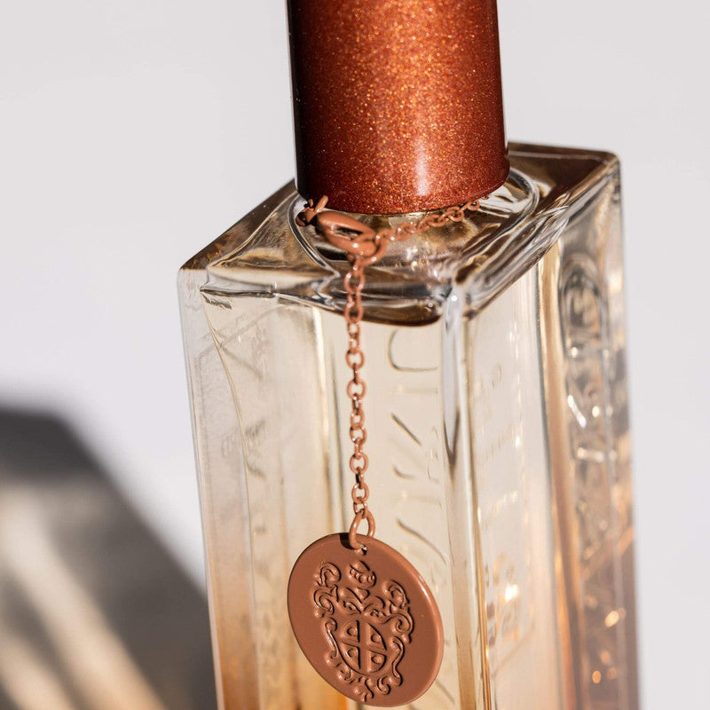 Perfume Galimard de colección privada en detalle de medalla