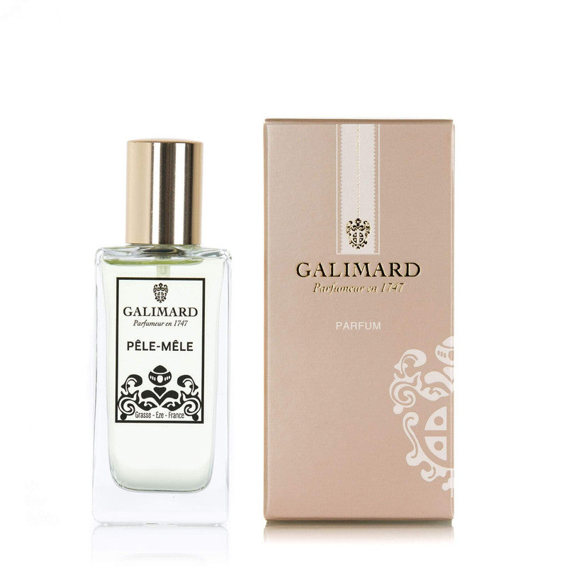 Perfume Pele Mele de Galimard formato 30 ml en fondo blanco