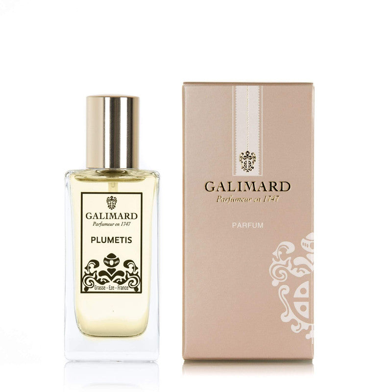 Perfume Plumetis de Galimard formato 30 ml en fondo blanco
