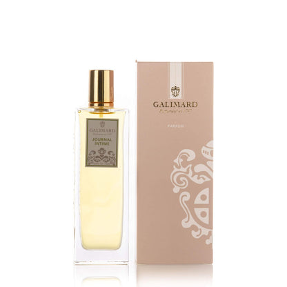 Perfume Journal Intime de Galimard formato 100 ml en fondo blanco