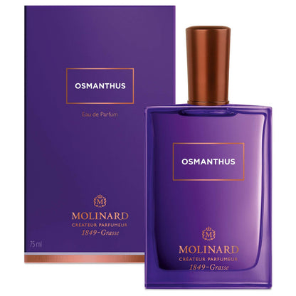 Perfume Osmanthus de Galimard con caja en fondo blanco