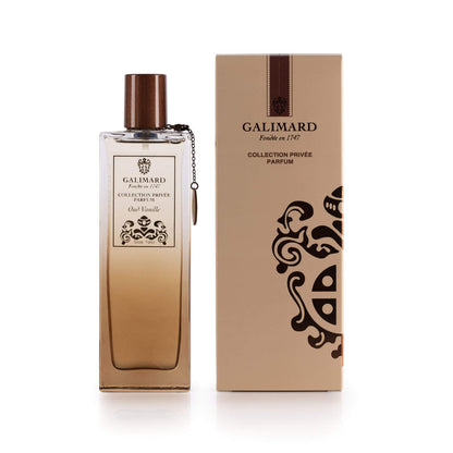 Perfume Oud Vanille de la colección privada de Galimard formato de 100 en fondo blanco