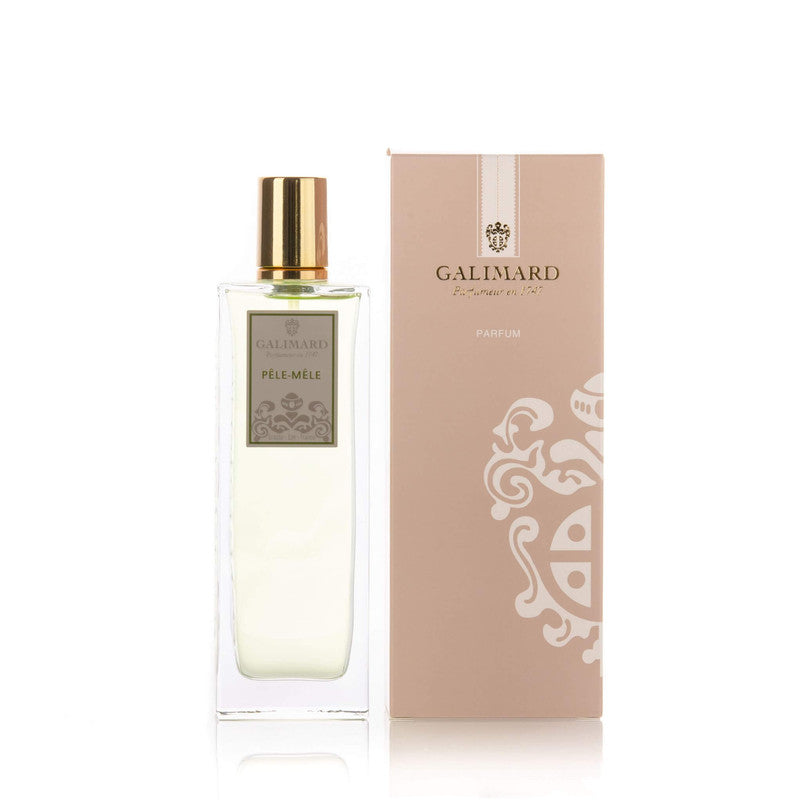 Perfume Pele Mele de Galimard formato 100 ml en fondo blanco 