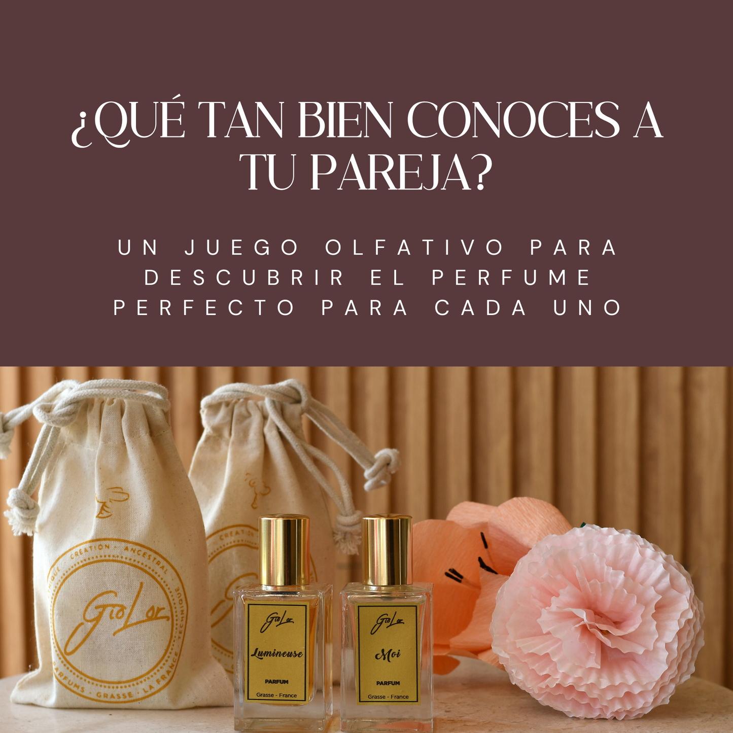 ¿Qué tan bien conoces a tu pareja? – Juego Olfativo Giolor