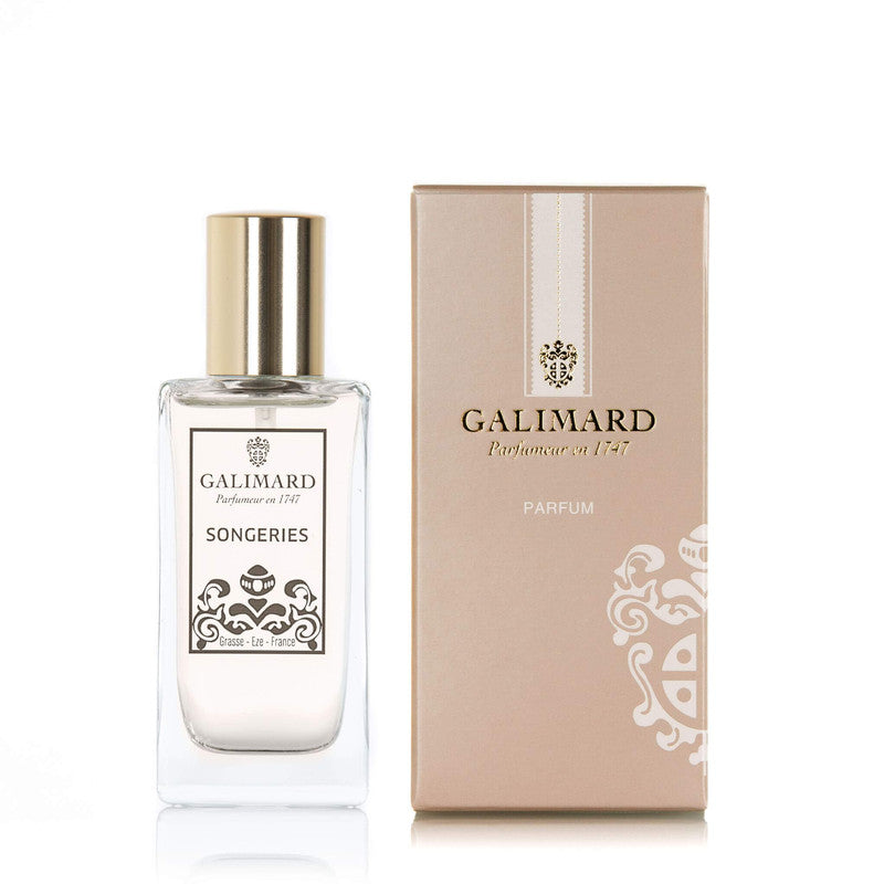 Perfume Songeries de Galimard formato de 30 en fondo blanco